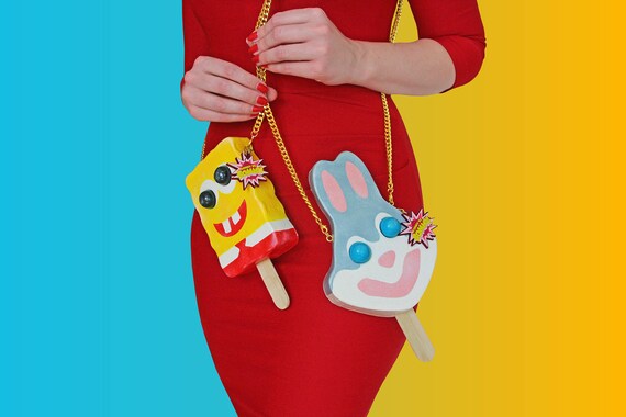 Ice Cream Truck Popsicles Purse Popsicle Bag Popsicle Purse Etsy