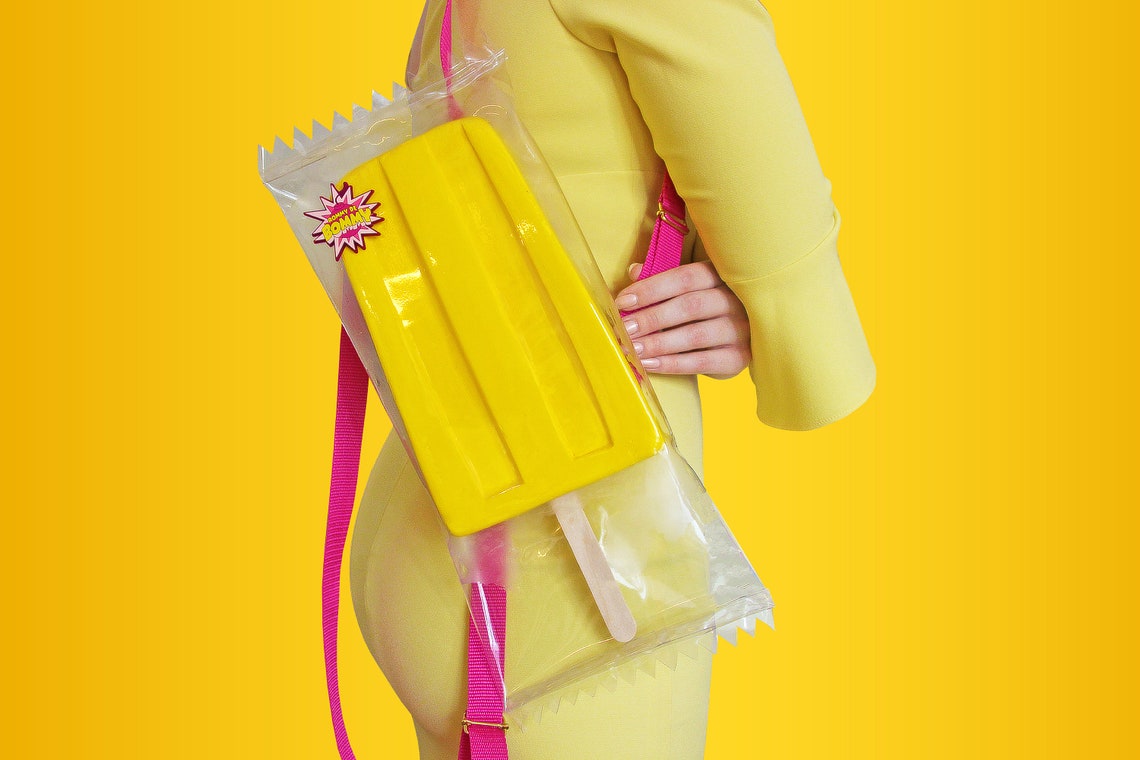 Popsicle backpack popsicle bag ice cream backpack food Etsy