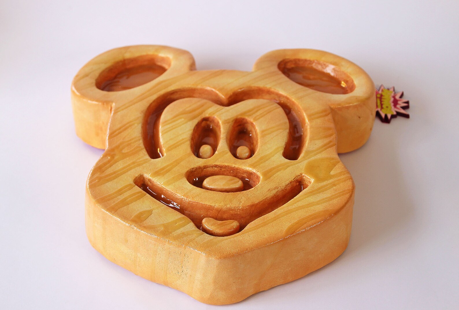 mickey waffle backpack