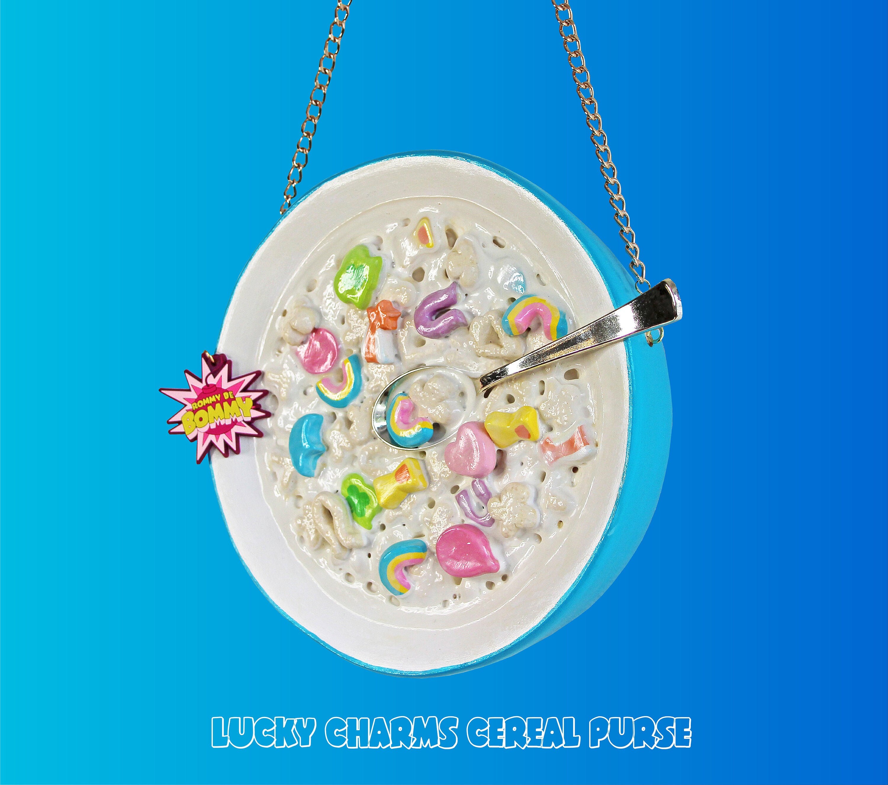 Lucky Charms purse lucky charms bag cereal bowl cereal purse Etsy