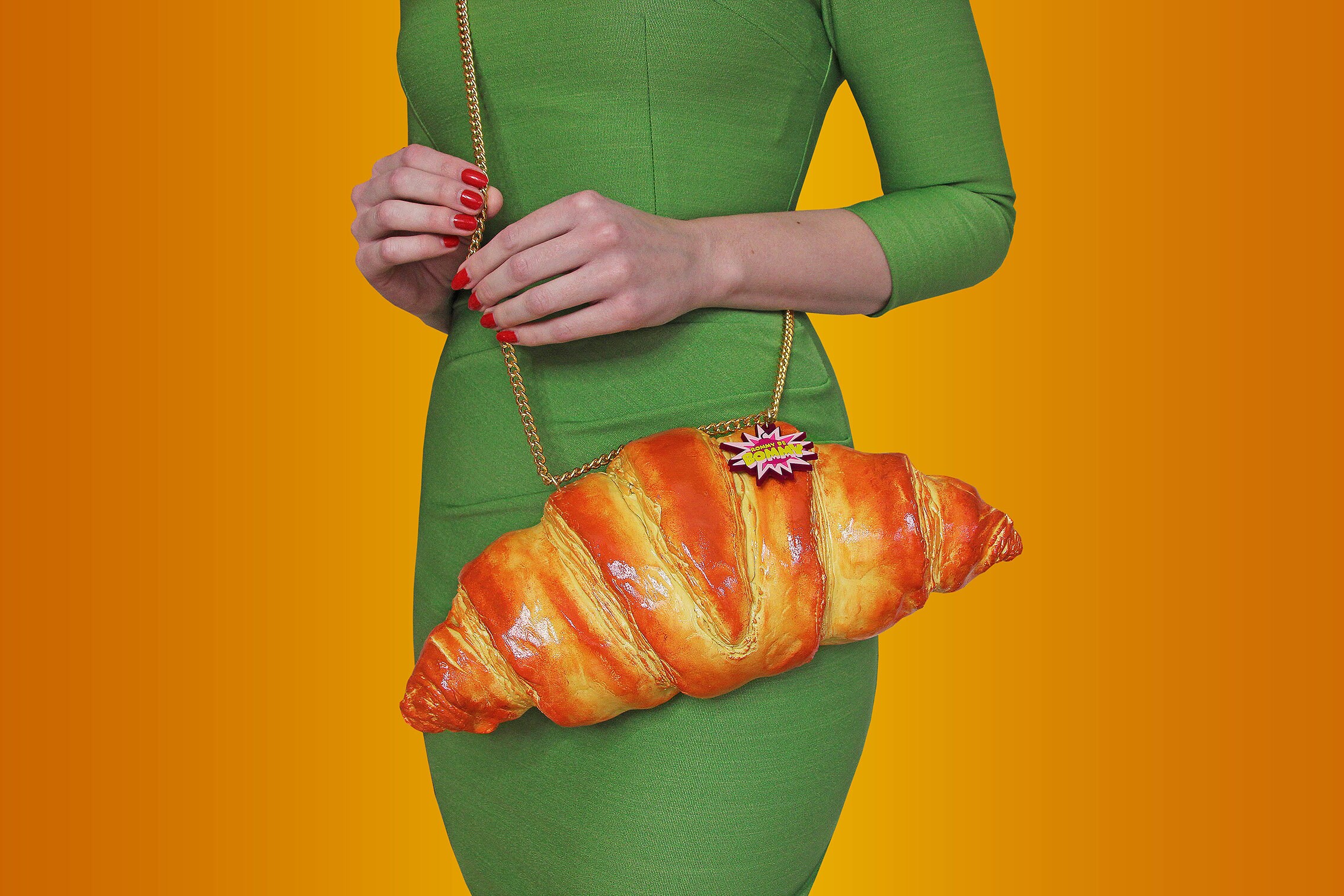 Croissant purse croissants croissant bag croissant handbag Etsy