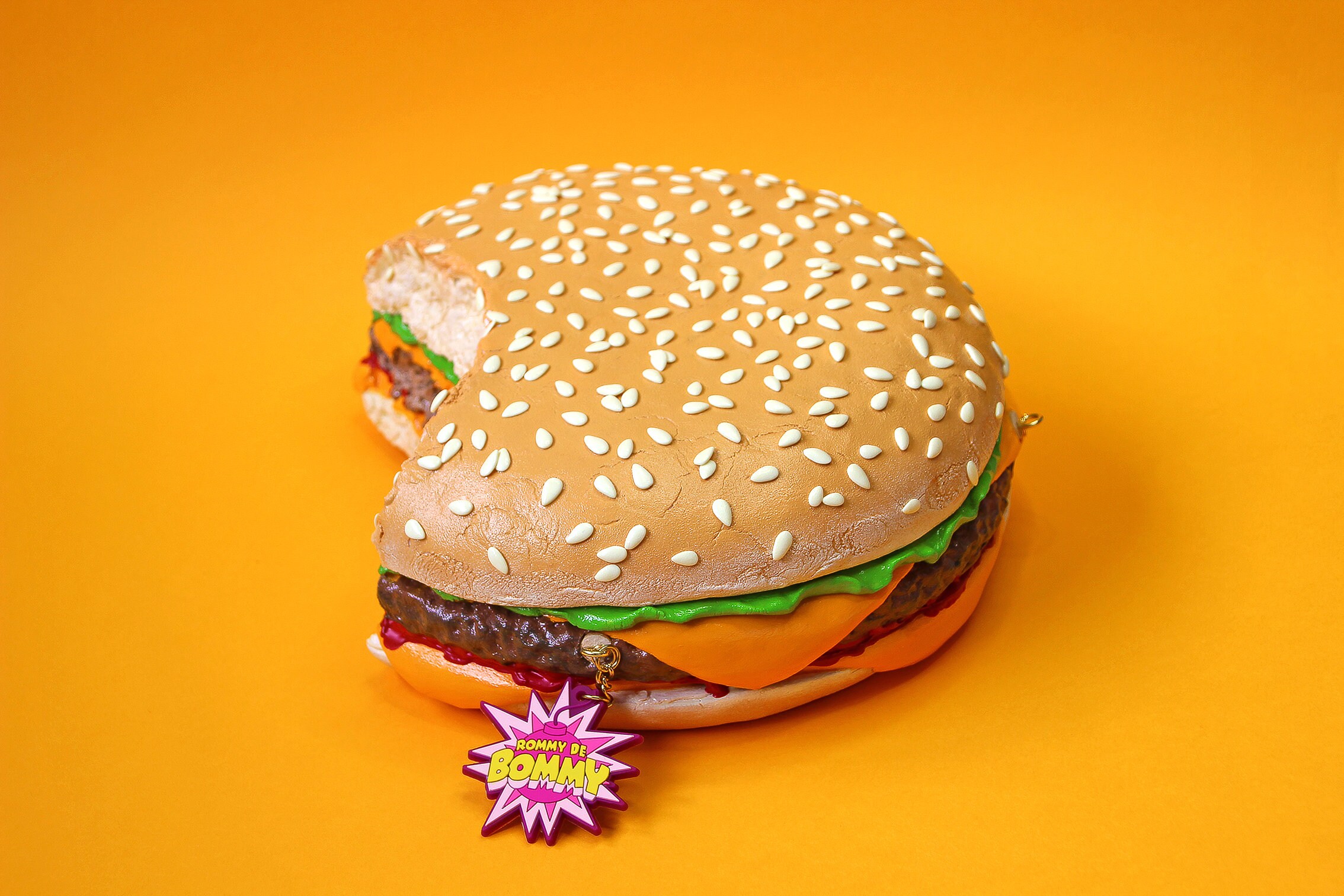 Burger purse burger bag burger handbag burger accessories Etsy