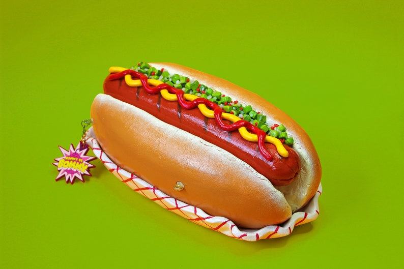 Hot dog purse hot dog bag hot dog handbag hotdog bag hotdog Etsy