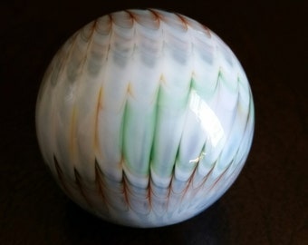 Snakeskin Blue Marble, Onion Skin Blue Marble, 1 inch Marble Cool Snakeskin