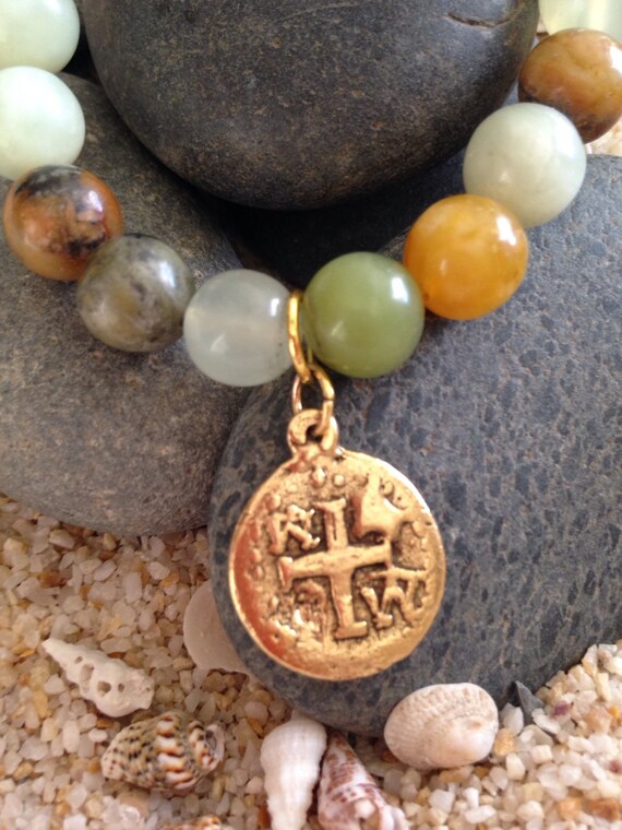Items similar to Jade bracelet on Etsy