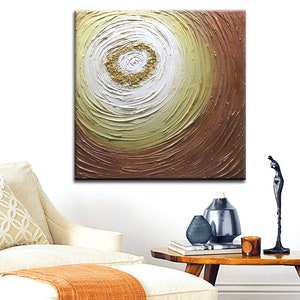 Original Abstract Painting, Large Textured Art, Acrylic Painting, Large Abstract Painting, Ready to Hang Art Heavy Textured Painting by Nata image 1