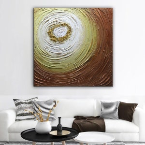 Original Abstract Painting, Large Textured Art, Acrylic Painting, Large Abstract Painting, Ready to Hang Art Heavy Textured Painting by Nata image 5