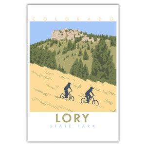 Carte postale Lory - Parc d'état du Colorado