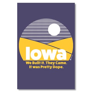 Carte postale Iowa Dope