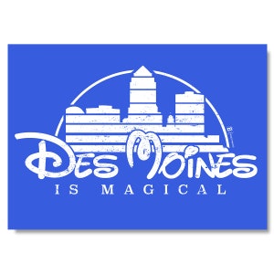 Des Moines is Magical Greeting Card