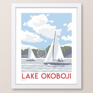 Lake Okoboji - Iowa Print