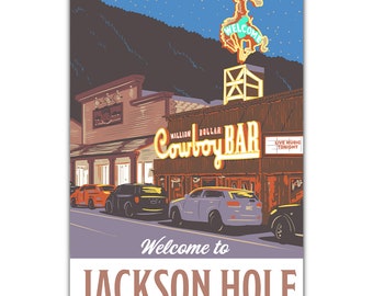 Welcome to Jackson Hole Postcard