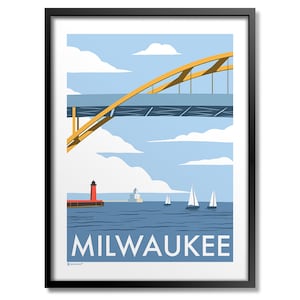 Milwaukee Hoan Bridge Print