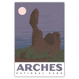 Arches National Park Balanced Rock Postcard
