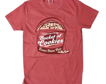 Iowa State Fair Bucket of Cookies T-Shirt