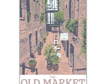Omaha Old Market Postkarte