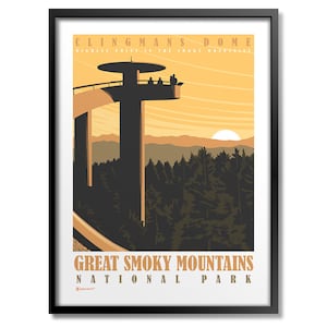 Great Smoky National Park Clingmans Dome Print