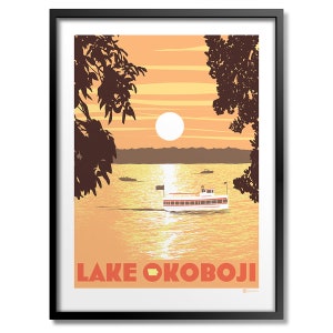 Okoboji Sunset Print