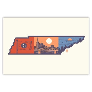 Carte postale Couches du Tennessee