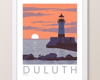 Duluth Harbor Print