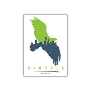 Seattle Football Sticker