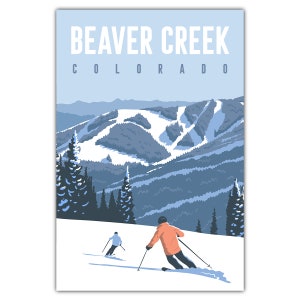 Beaver Creek Slopes Postcard