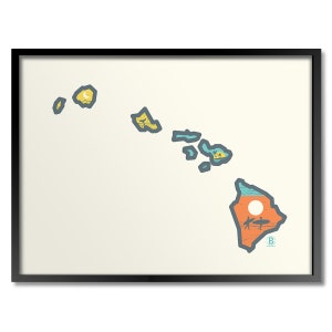 Layers of Hawai'i Print