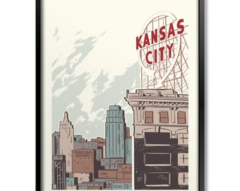 Kansas City Crossroads Print