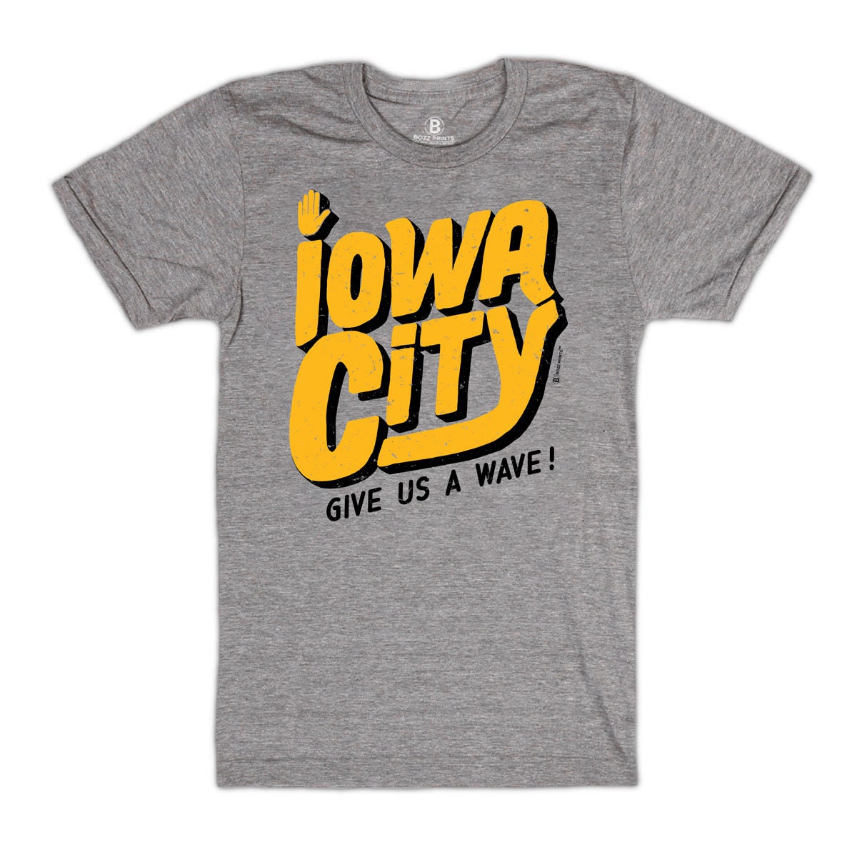 Iowa City Give US A Wave T-Shirt, image size:1200x1200