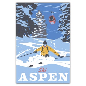 Cartolina di Aspen Ski