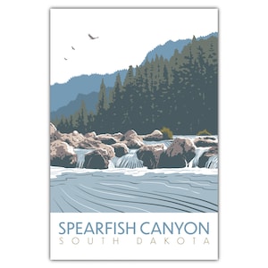 Spearfish Canyon-vykort