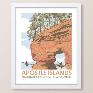 Apostle Islands National Lakeshore Wisconsin Print