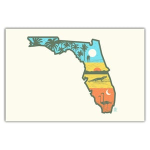 Strati di cartolina della Florida