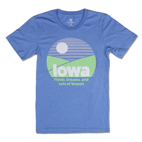Iowa Fields Dreams Vowels T-Shirt