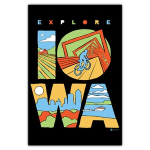 Explore IowaPostcard
