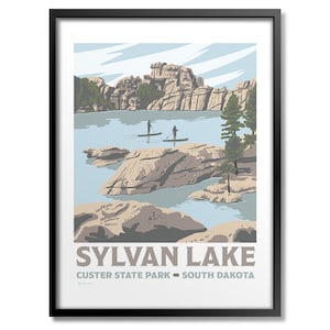 Sylvan Lake Print