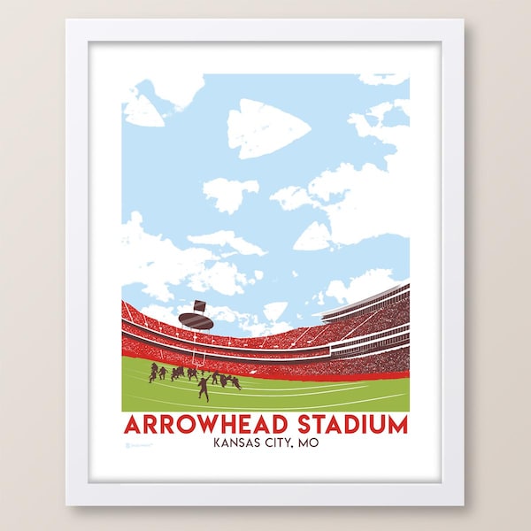 Arrowhead Stadium Kansas City Print