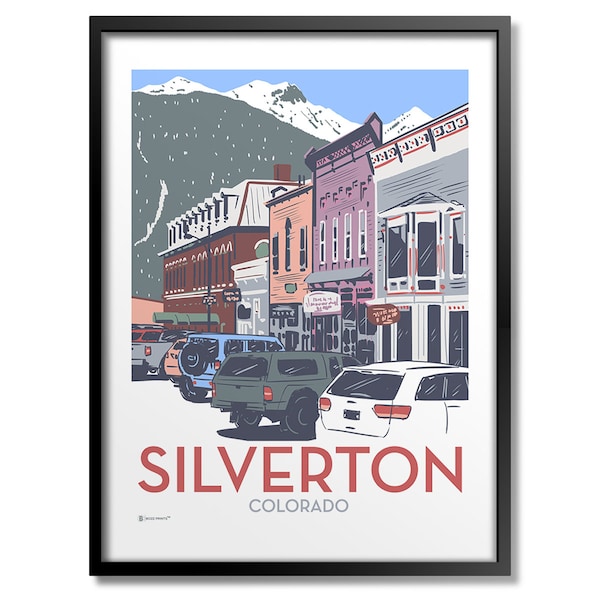 Downtown Silverton Print