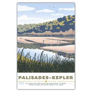 Carte postale Parc d'état de Palisades-Kepler