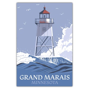 Carte postale Phare du Grand Marais