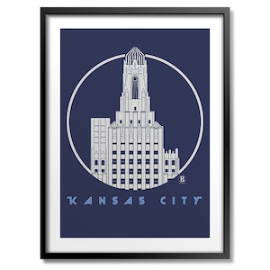 Kansas City Power & Light Icon Print