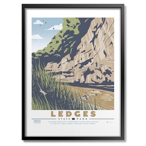 Ledges State Park Print
