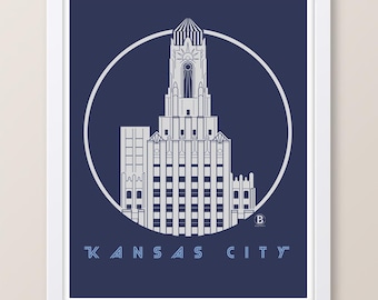 Kansas City Power & Light Icon Print
