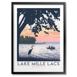 Lake Mille Lacs Print
