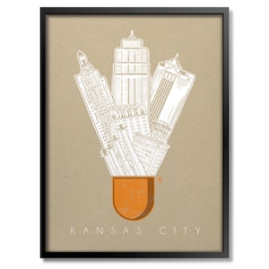Kansas City Icons Print