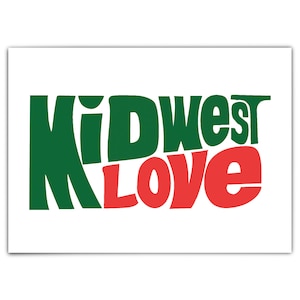 Midwest Love Wenskaart