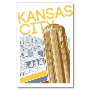 Kansas City Liberty Postcard