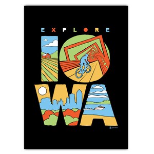 Explorez la carte de vœux de l’Iowa