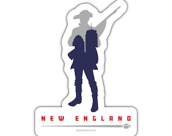 New England Fussball Sticker