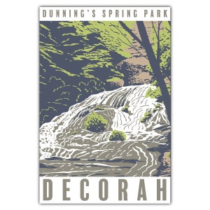 Decorah Dunnings Frühlings-Postkarte